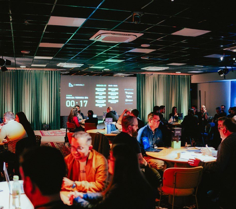Encontro com participantes no Espaço Multiuso