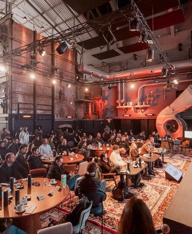 Evento em formato de rodadas no Espaço Caldeira